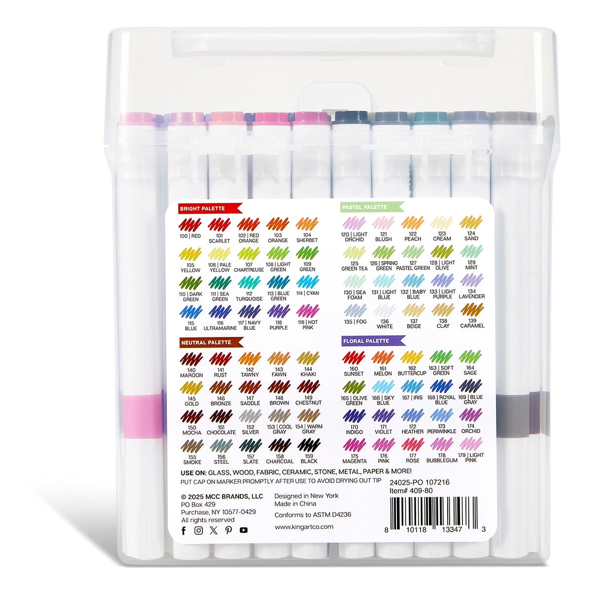Acrylic Paint Markers 80 Colors