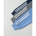 thumbnail image 7 of Toddler Boys Clothes Boys Pants Toddler Kids Boys Sweatpants 3 Pack Elastic Waist Joggers Athletic Pants 3T 4T 5T Size 6 7 Blue Gray, 7 of 7