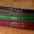 thumbnail image 5 of Pet Artist 5ft Genuine Leather Dog Leash Heavy Duty Walking Training Leashes Strong with Ring, 5 of 7