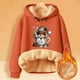 thumbnail image 2 of WILLBEST Sudadera Oversize para Mujer, Estilo Navideño, Invierno, Gruesa, Cálida, Colorida, con Capucha, Tops 474 Mediana, 2 of 3