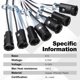 thumbnail image 4 of Portalámparas de base candelabro Uxcell, 10pcs portalámparas E12 sin llave listados por UL, 2.8", 4 of 6
