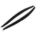 thumbnail image 4 of Headlight Eyebrow, Left Right Glossy Black Colorfast Headlight Eyelid Trim  For Car, 4 of 8