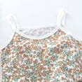 thumbnail image 5 of Vornjynx Kids Girls Cotton Outfits Crew Neck Cami Tank Tops and Shorts Summer Casual Breathable Sets 2 Piece Multicolor Size 4t, 5 of 6