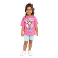 thumbnail image 4 of Gabby's Dollhouse Toddler Girls Graphic Tee and Biker Shorts Set, 2-Piece, Sizes 12M-5T, 4 of 8