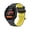Black-Yellow, variant on For Garmin Forerunner 235 Silicone Sports Two-color Watch Band