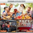 thumbnail image 6 of Roromall Hot Dog Roller with Bun Warmer, Dual Temp Control Hot Dog Machine, Stainless Steel Hot Dog Grill with PC Hood Shelf & Removable Oil Drip Tray, for Home and Commercial, 6 of 7