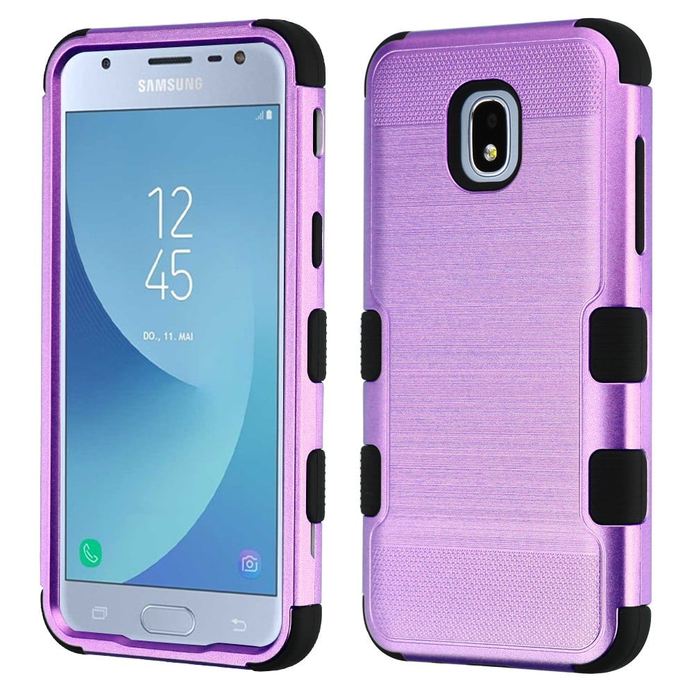 Case Compatible with Samsung Galaxy S10e Bundle with Tempered Glass Screen Protector and Atom Cloth Black Military Grade TUFF Series