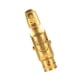 thumbnail image 3 of Boquilla de saxofón alto de metal, ligadura para saxofón, accesorios de repuesto para ejercicios. 7, 3 of 9