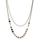thumbnail image 2 of Collar Con Colgante De Lentejuelas De Doble Cadena Chapada En Oro Nobby Para Mujer Yinane Collar de cadena doble, 2 of 7