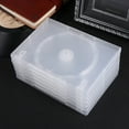 thumbnail image 3 of Portable CD Storage Box with Large Capacity and Separate Design for Easy Daily Use 6PCS White PP, 3 of 8