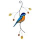 thumbnail image 1 of Calcomanías de pared de pájaros creativos, calcomanías de ventana de pájaro Calcomanía anticolisión de colibrí divertido para sala de estar Oficina Gu Estilo 2 Baoblaze Etiqueta de la ventana, 1 of 7