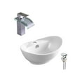 thumbnail image 1 of DROP Bath and Kitchen DR091327 Bathroom Vessel Sink Set, 1 of 4