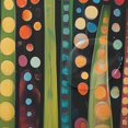 thumbnail image 4 of Yayeee Shower Curtain with Hooks 72"x72" Waterproof Fabric Bathroom Hanging Decor, Red Colorful Flowers with Dots, 4 of 5
