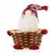 thumbnail image 5 of Canasta de dulces de mimbre de muñeca sin rostro de Navidad A, Canasta de frutas de Navidad de mimbre, Cabeza de muñeca sin rostro, Artículos de Navidad, Utensilios para mesa de hogar, 5 of 5
