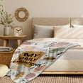 thumbnail image 4 of Positive Daily Affirmations Blanket, Mental Health Gifts for Women, Funny Sobriety Throw Gift for Women, Christmas White Elephant Gifts for Friends, Birthday Motivational Gifts for Female Gift 50x60, 4 of 6