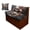 Butterfly Skull Rose, variant on FOR U DESIGNS Hippie Daisy Pattern 3 Pack RV Dinette Cushion Covers Breathable Sofa Furniture Protector Replacement Loveseat Camper Seat Covers Dinette Booth Pillowcase Rv Decoration