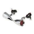 thumbnail image 3 of 2 piezas 20 - Luz trasera de señal de freno LED para motocicleta Cola Pon la luz de cruce, 3 of 8