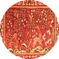 thumbnail image 1 of Ahgly Company Indoor Round Persian Orange Traditional Area Rugs, 6' Round, 1 of 1