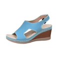thumbnail image 2 of Willtoo Orthopedic Casual Sandals for Women Arch Support Flat Wedge Sandals Wide Slip on Non Slip Beach Slippers Vacation Beach 2026 Foam Shoes, 2 of 7