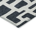 thumbnail image 4 of Addison Rugs Chantille Indoor/Outdoor Transitional Lines Black Washable Rectangle Rug, 3' x 5', 4 of 6