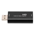 thumbnail image 2 of Portable Video Capture Card Equipment HDMI/F to USB/M Maximum Support 1080P Black, 2 of 8