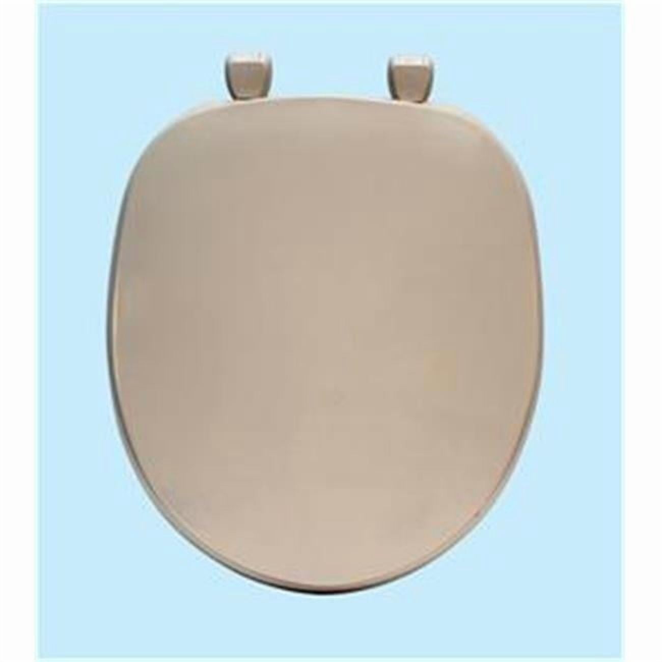 Centoco 200-106 Round Plastic Toilet Seat, Residential and Light Weight Commercial, Bone