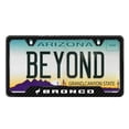 thumbnail image 2 of iPick Image for Ford Bronco Black Carbon Fiber Texture ABS Plastic 50 States License Plate Frame, Official Licensed, 2 of 6