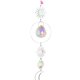 thumbnail image 4 of Wind Chime Crystal Light Catcher Ball Ornaments Colgante de marco redondo (2), 4 of 5