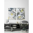 thumbnail image 4 of Marmont Hill White Peony V Diptych, 4 of 7