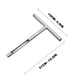thumbnail image 3 of MTBLYS Sonda de acero inoxidable 304 para muestreo de suelo y césped | Herramienta resistente a la corrosión para el mantenimiento del jardín, 3 of 9