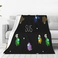 thumbnail image 1 of Among Us Ultra-Soft Micro Fleece Blanket 80"X60" Sofa Blanket, Office Lunch Blanket, 1 of 5