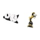 thumbnail image 5 of Reloj de pared,Reloj de pared Panda Decoración del hogar Lindo Creativo,Figura de escritorio,Estantería con estatua de caballo para escritorio,oficina y decoración del hogar.,Figura, 5 of 8
