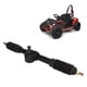 thumbnail image 4 of Ensamblaje Del Eje Del Engranaje De Dirección, Bastidor Del Engranaje De Dirección Asistida Reduce El Ruido Aleación De Acero De Alta Sensibilidad 430 Mm Para ATV Para Go Kart, 4 of 7