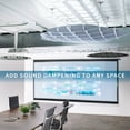 thumbnail image 5 of VIVO Light Gray Acoustic Ceiling Waffle Panel, 5 of 8