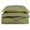 Sage, variant on 400-Thread Count 100% Egyptian Cotton Elegant Stripes Duvet Cover Set Taupe / Full/Queen
