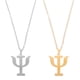 thumbnail image 1 of Collar de candelabro delicado Collar con forma de candelabro Colgante de candelabro Collar con dije Colgante de candelabro Collar de mujer elegante, 1 of 4