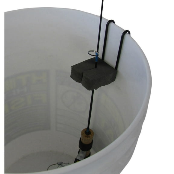 HT Enterprises Bucket Master Fishing Rod Storage Organizer