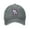 Gray, variant on New Hampshire Fisher Cats Hat Adult Adjustable Classic Washed Casquette Cap Hat Baseball Cap