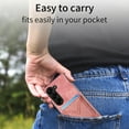 thumbnail image 7 of Back Case Compatible with Samsung Galaxy Z Fold 6, Classic Card Slot Back Anti-Scratch Support Magnetic Car Mount PU Leather + Denim + TPU Phone Case Cover for Samsung Galaxy Z Fold 6, Pink, 7 of 7