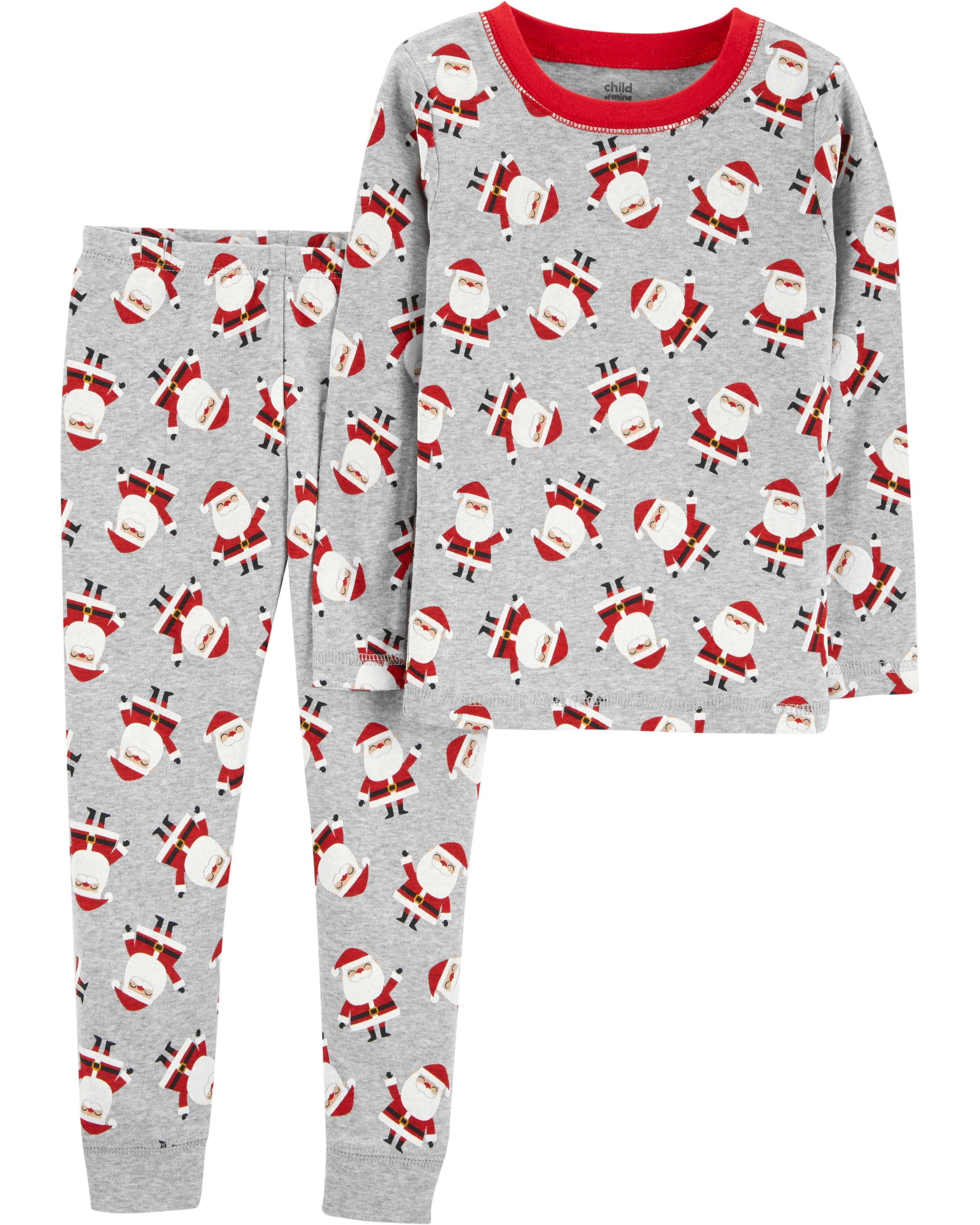 Holiday Long Sleeve Cotton Tight Fit Pajamas, 2-piece Set (Baby Boys ...