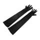 thumbnail image 4 of Guantes largos, manoplas, elegantes, protección solar, antideslizantes, hasta el codo. Negro, 4 of 9