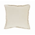thumbnail image 6 of Laddha Home Designs Handwoven Over Tufted Grid Cotton Throw Pillow Cover - 20" - Cream, 6 of 8