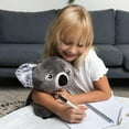 thumbnail image 3 of Hugimals Quinn The Koala 4.5lbs Weighted Self Care Stuffed Animal Stress and Anxiety Relief Plush for Adults and Kids, 3 of 9