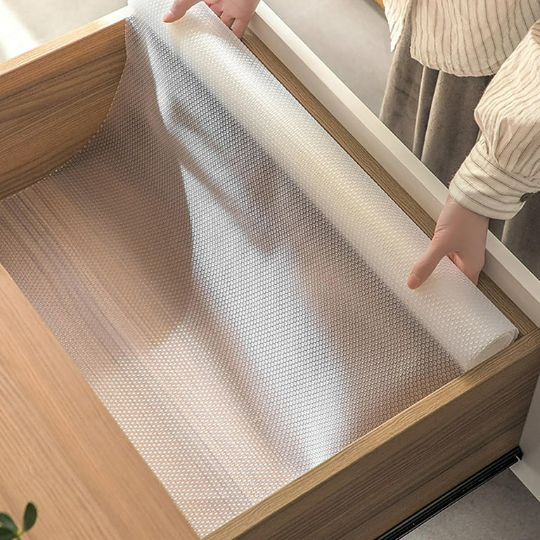 Drawer Liners, Kitchen Shelf Liner 23'''' Kitchen Cupboard Cabinet Liner Adhesive Waterproof Washable Fridge Slip Mats, Size 23'''', Size: 60x150CM