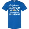 thumbnail image 3 of Inktastic Only the Best Grandmas Get Promoted to Great Grandma T-Shirt, 3 of 5