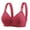 Red, variant on Babysbule Bras for Women Women's Bra Wire Free Underwear One Piece Bra Everyday Underwear Bras