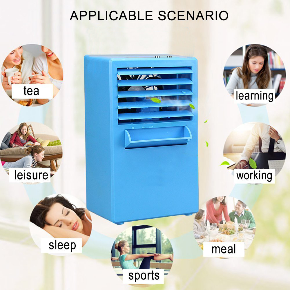iMeshbean 3 speed Portable Table Air Conditioner Air Conditioning Fan