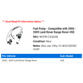 thumbnail image 2 of Fuel Pump - Compatible with 2006 - 2009 Land Rover Range Rover HSE 2007 2008, 2 of 2