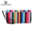 thumbnail image 2 of Blancho Bedding Womens Rainbow Skull PU Leather Wallet Satchel Bag Black, 2 of 2