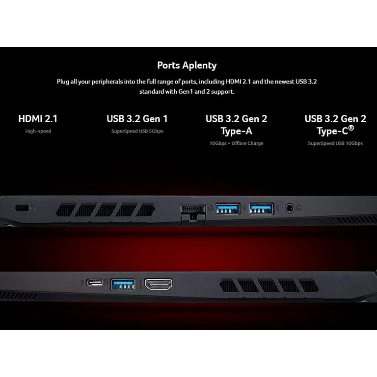 PC portable gamer reconditionné: Acer Nitro 5 / RTX 3060 / SSD 500 Go + HDD  500 Go / 15.6” – Restart Gaming